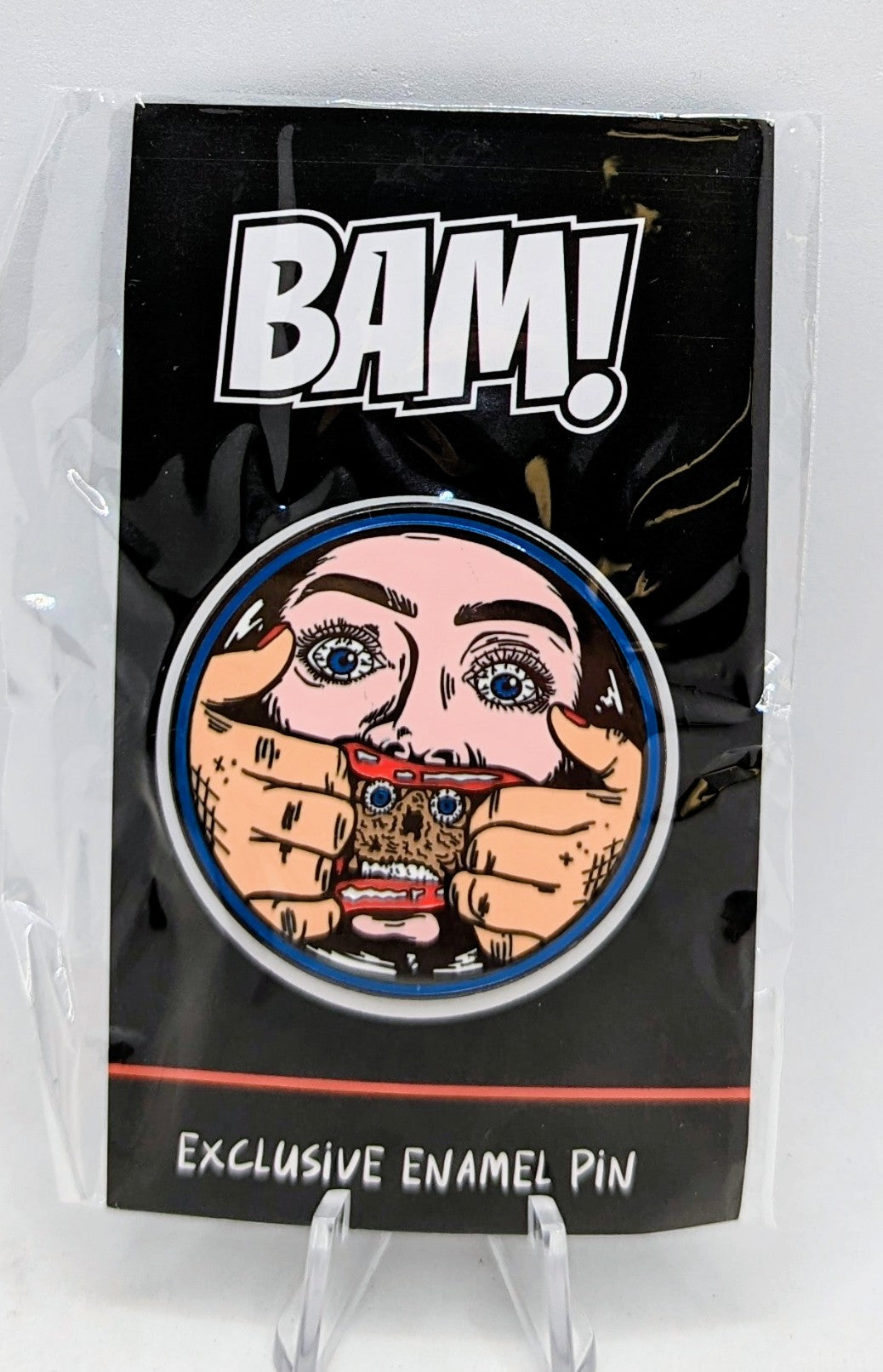 BAM! Horror Box Dead Alive Exclusive LE Enamel Pin