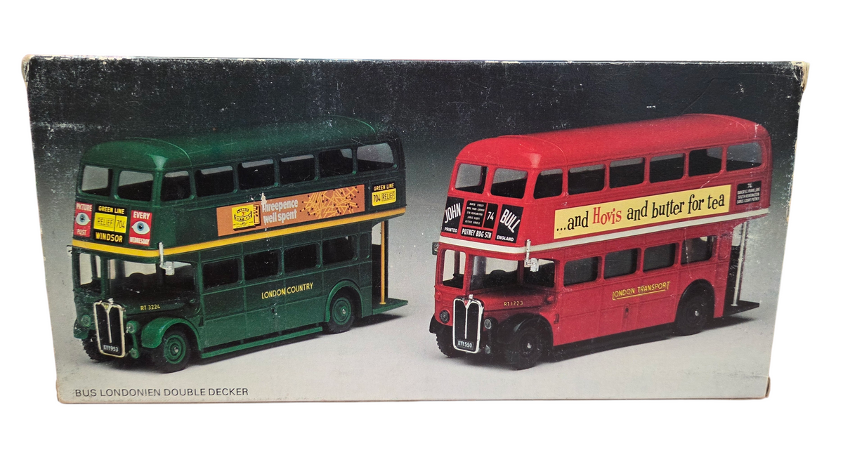 Solido And Hovis And Butter For Tea Double Decker Red Bus 1:50 Scale 4404 image 2
