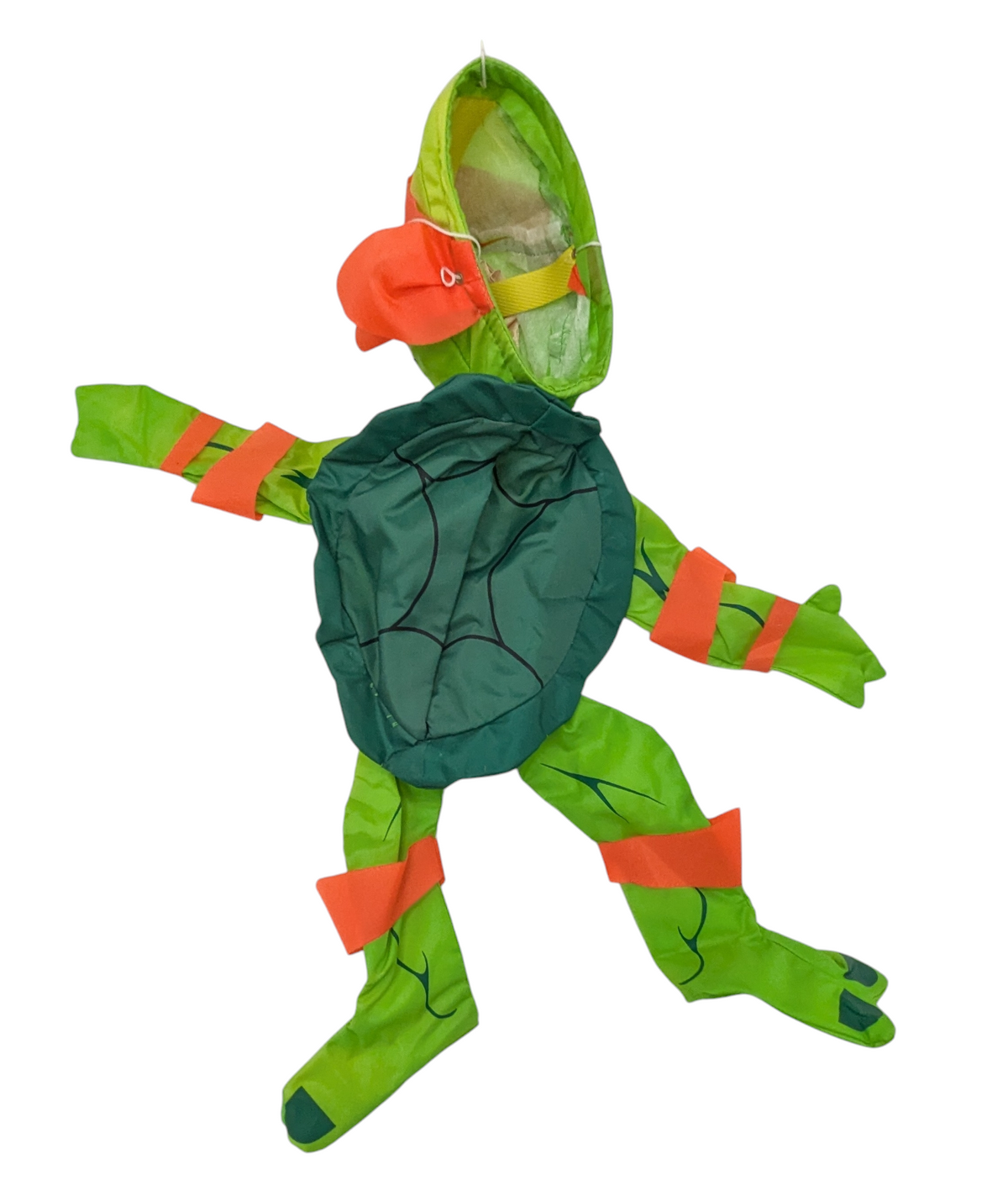 1990 Spectra Star Teenage Mutant Ninja Turtles Hang Arounds Raphael Wind Sock image 2
