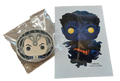 Funko Exclusive Professor Xavier Pin And Nightcrawler Sticker