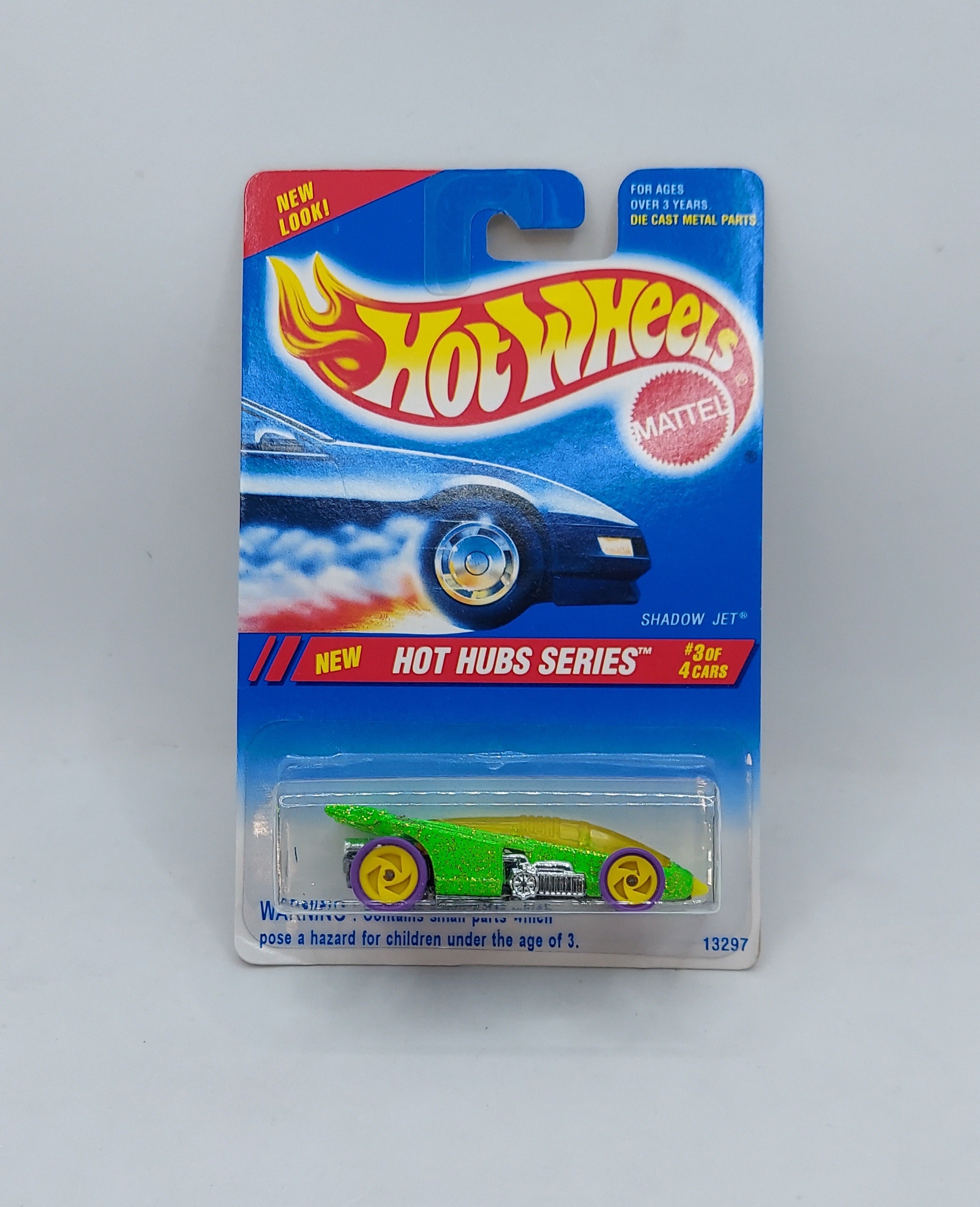 1994 Hot Wheels Hot Hubs Series Shadow Jet 3\4 #310