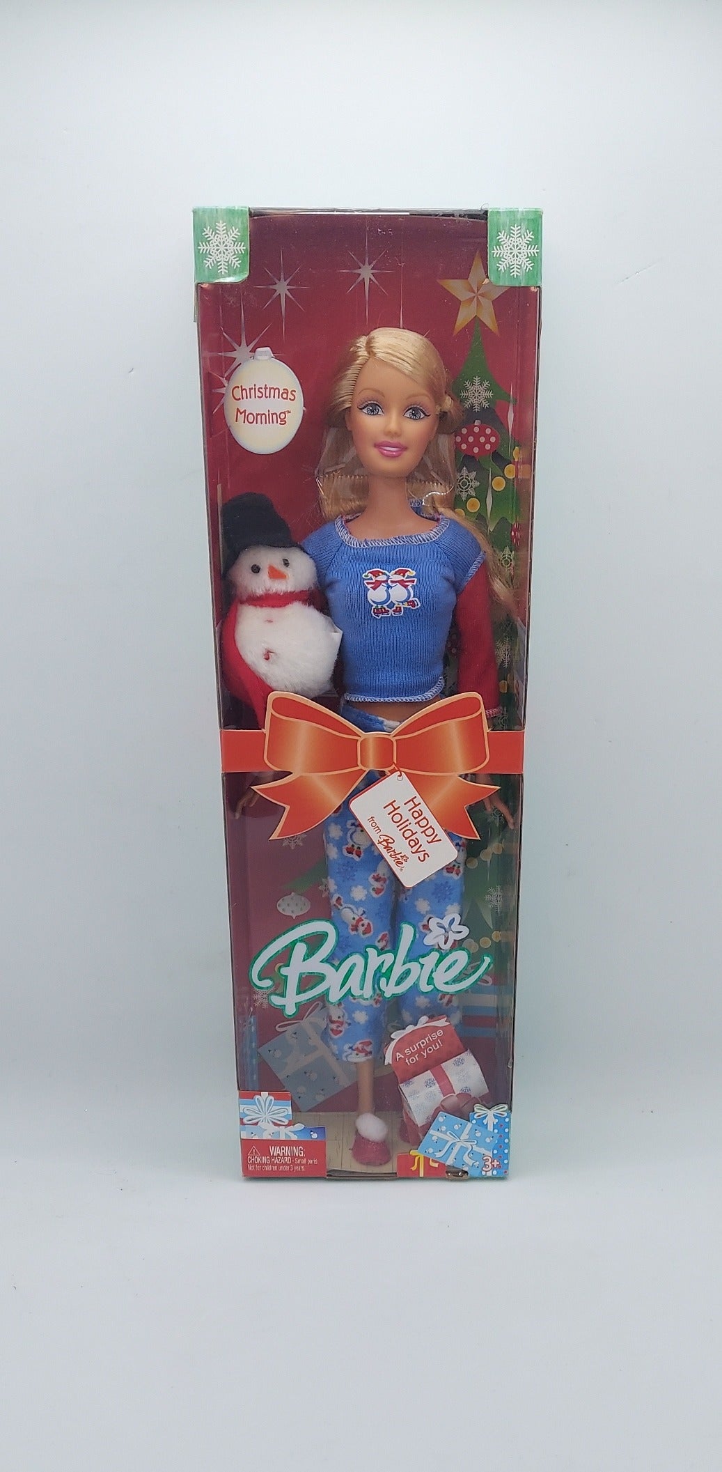 2005 Barbie Christmas Morning Happy Holidays