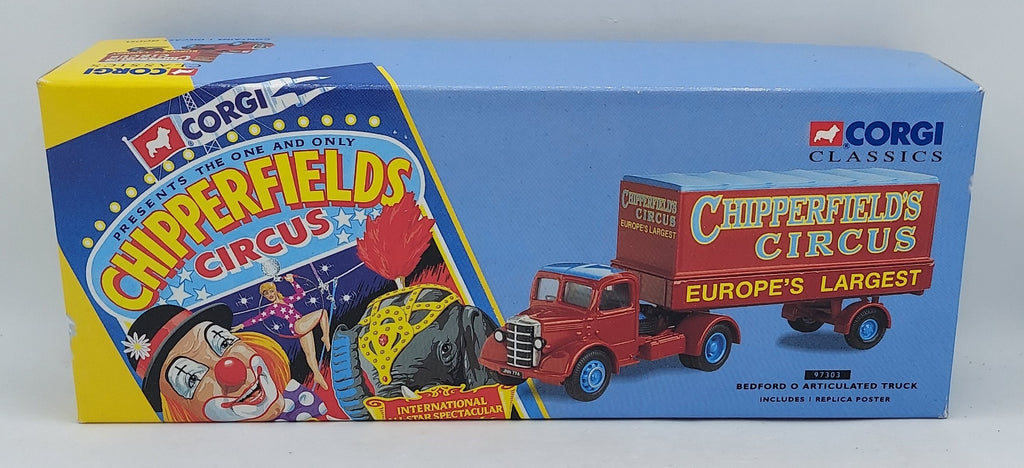 1994 Corgi Classics Chipperfields Circus 97303 Bedford O Articulated Truck 1/50