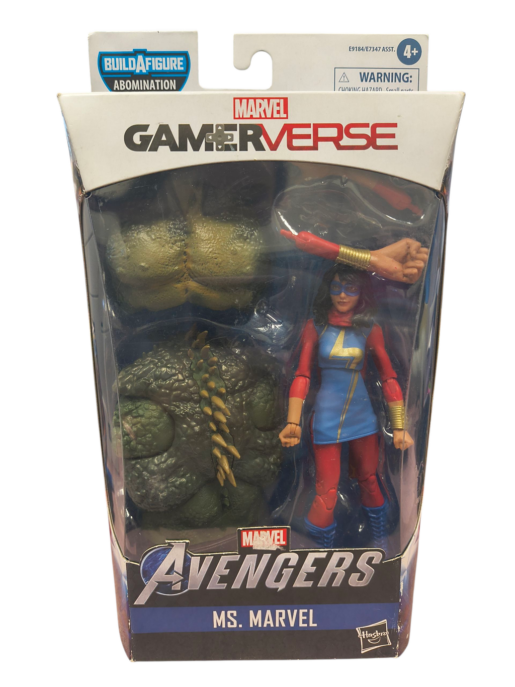 Hasbro Marvel Legends Series GamerVerse Ms. Marvel BAF Abomination