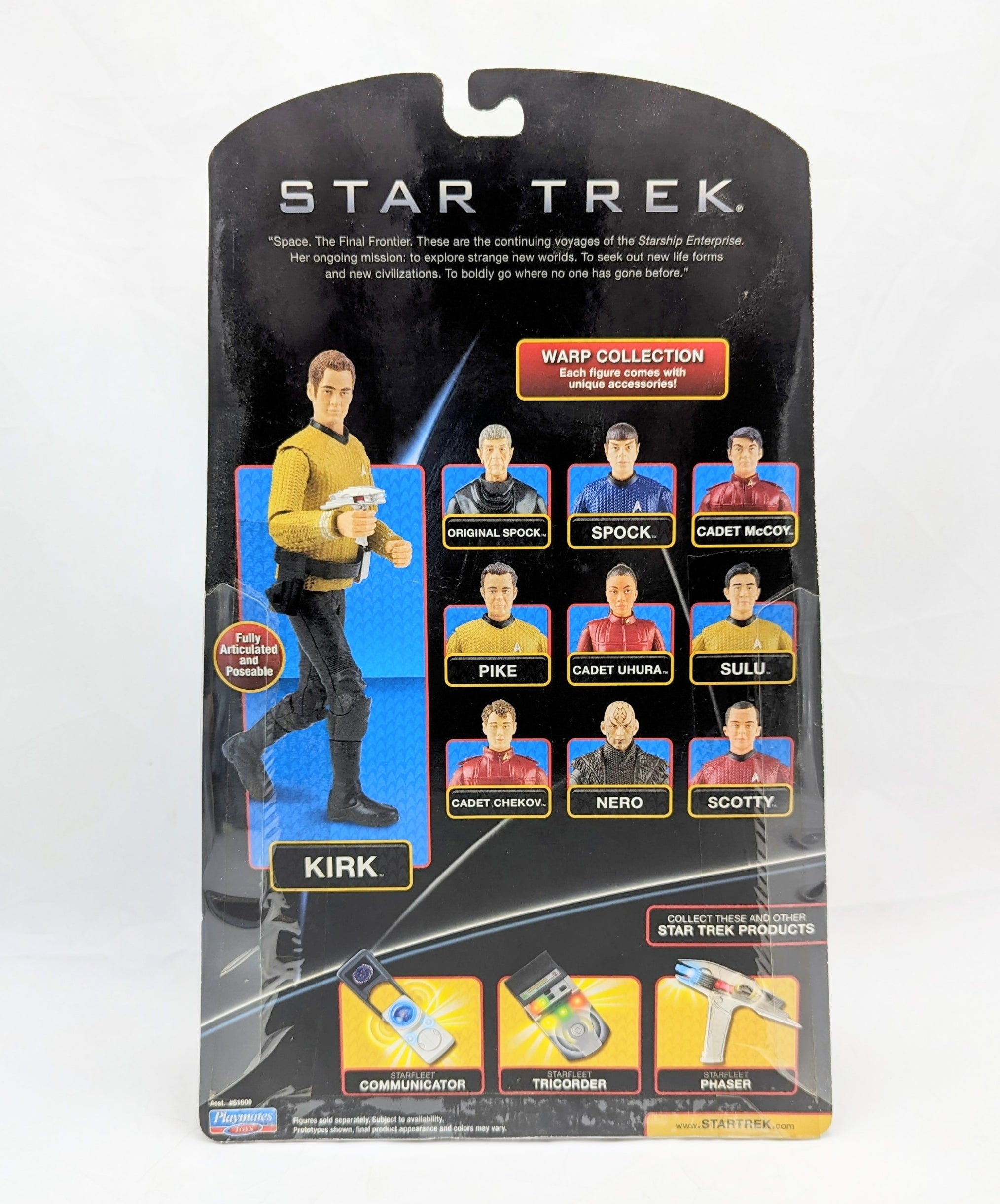 2009 Playmates Star Trek Warp Collection Cadet Chekov Action Figure image 2