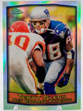 1999 Topps Chrome Refractor Terry Glenn #116 New England Patriots Football Card