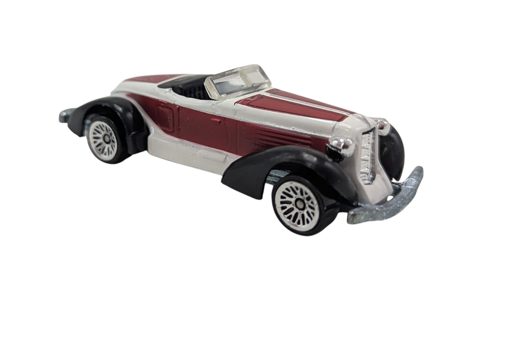 1978 Hot Wheels Auburn Roadster White & Red Diecast - Loose