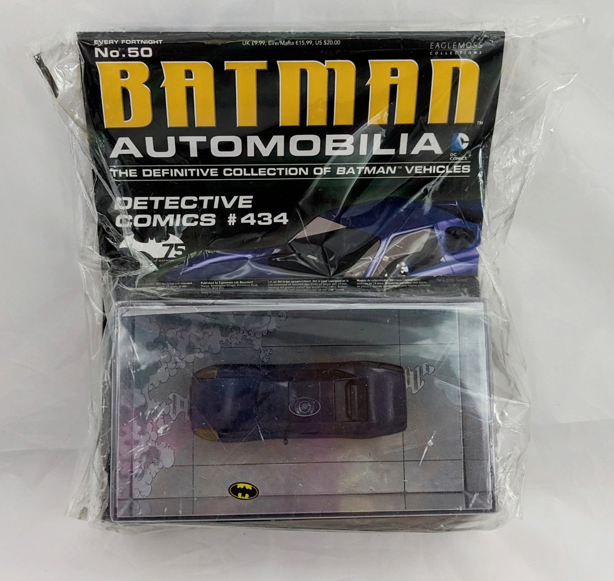 Eaglemoss Automobilia DC Comics Batman Detective Comics #434 & Magazine No. 50 image 2