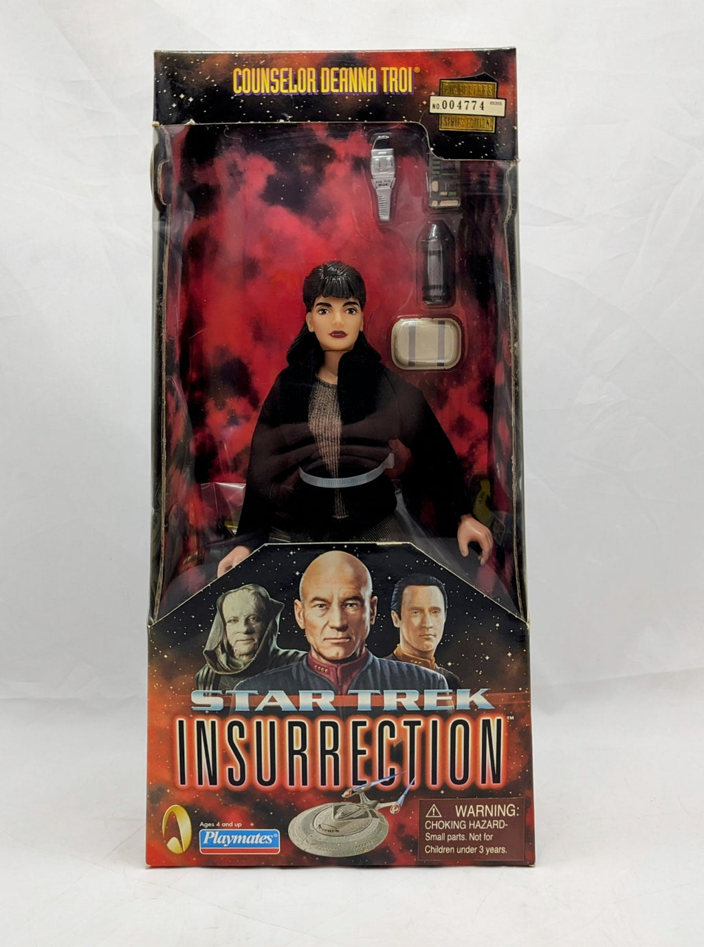 1998 Playmates Star Trek Insurrection Counselor Deanna Troi 9" Figure