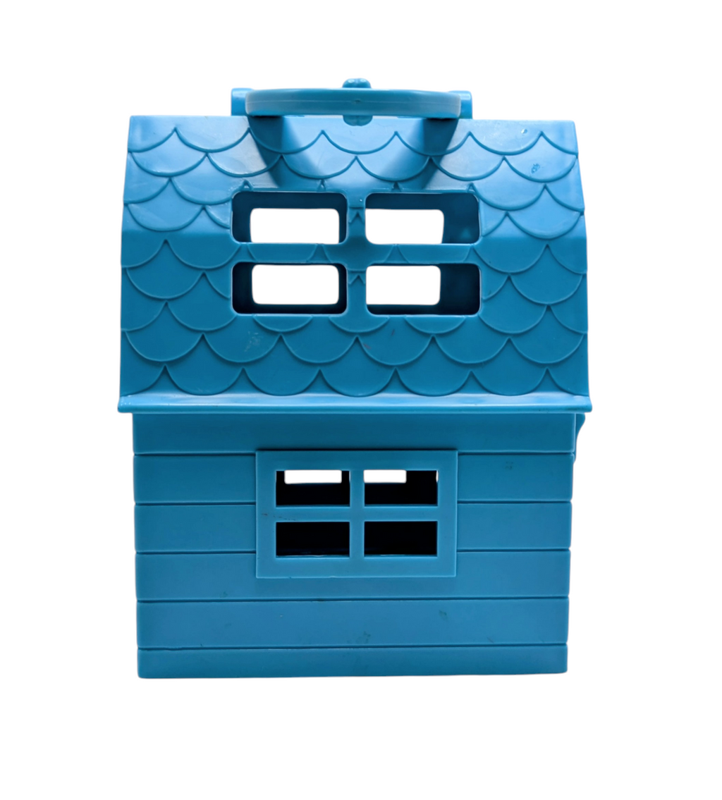 Vintage Tara Toy Blue Plastic Pony Barn image 4