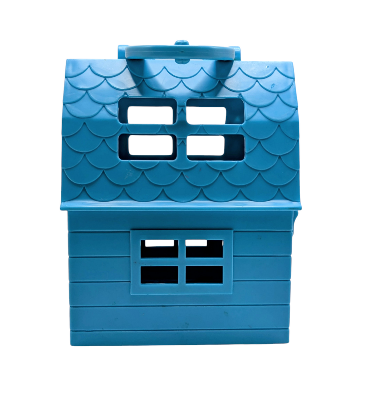Vintage Tara Toy Blue Plastic Pony Barn image 4