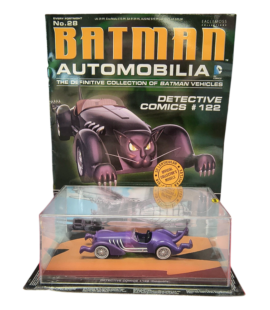 Eaglemoss Batman Automobilia Detective Comics #122 Catmobile