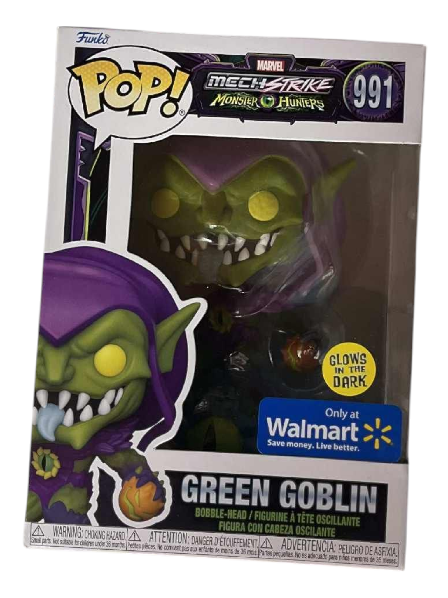 2022 Funko Pop MechStrike Monster Hunter Green Goblin Exclusive GITD - SC