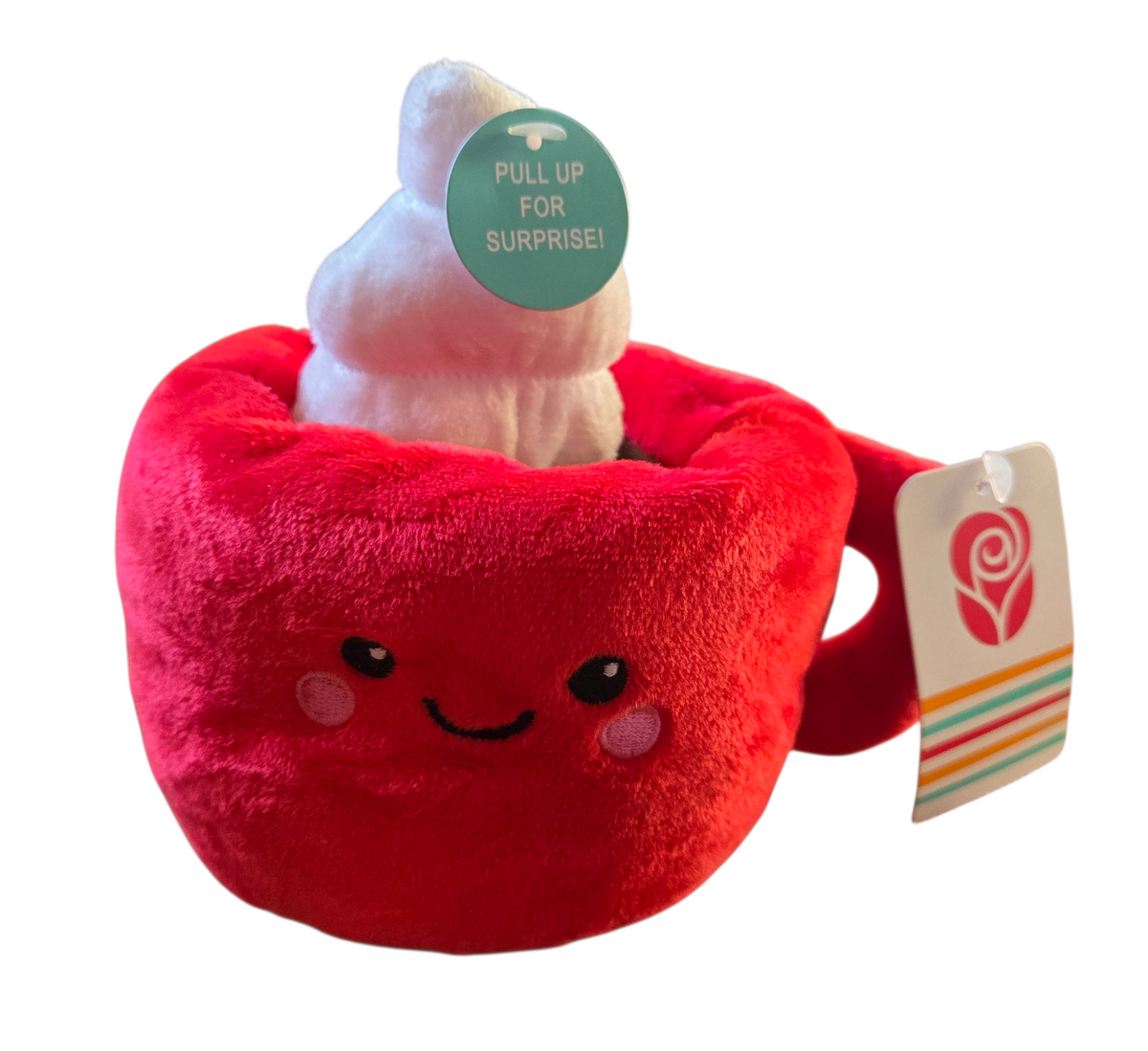 American Greetings Christmas Plush Gingerbread Man in Mug image 3