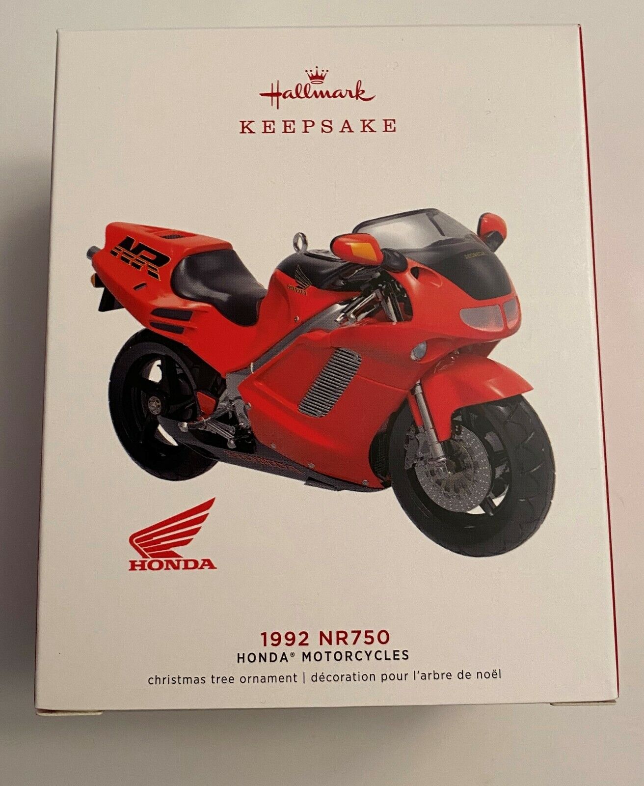 2019 Hallmark Keepsake 1992 NR750 Honda Motorcycle Ornament