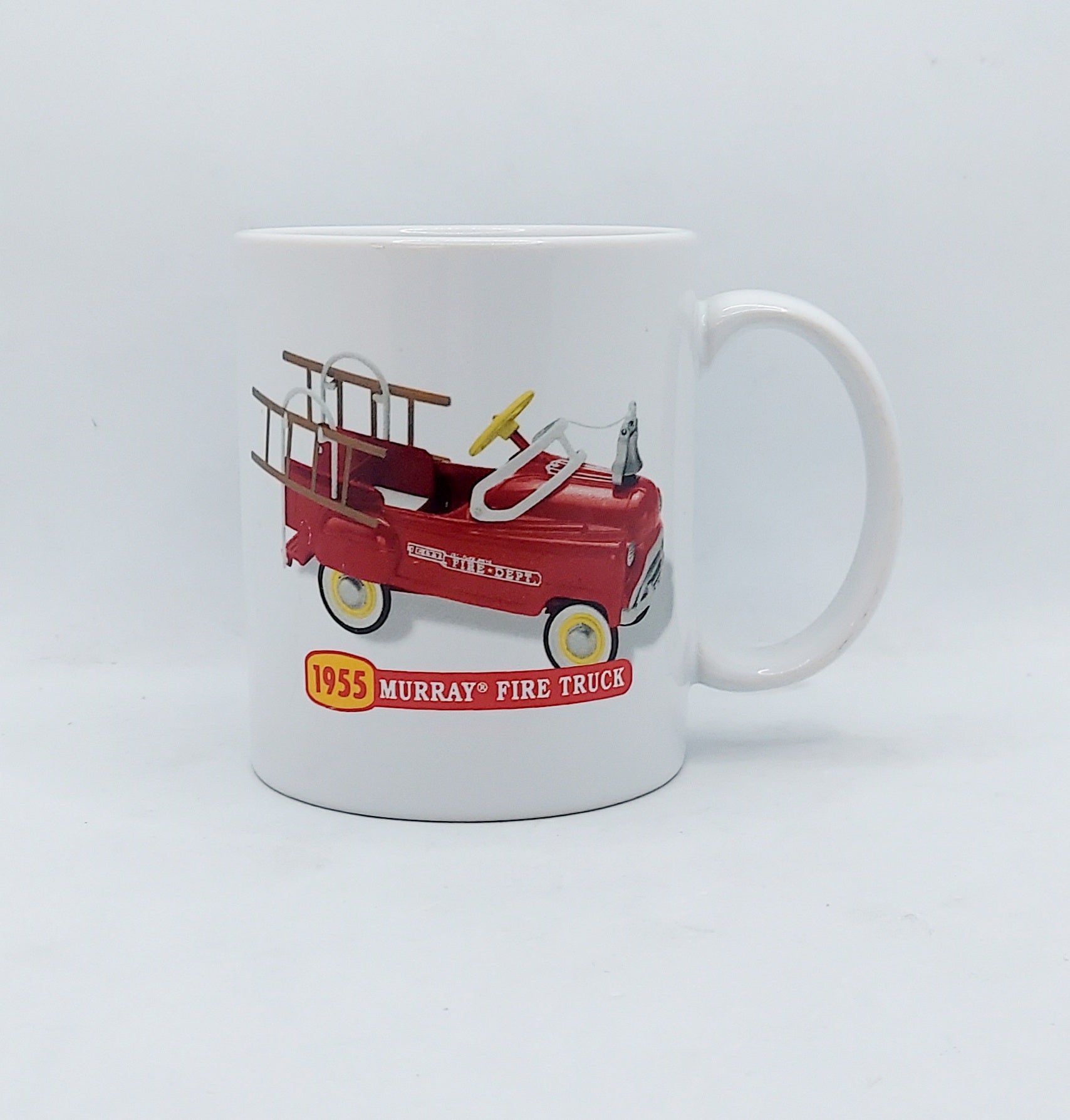 1998 Hallmark Kiddie Car Classics Mug 1955 Murray Fire Truck Coffee Cup image 2