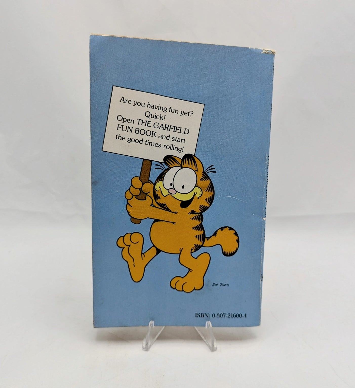 1989 The Garfield Fun Book Scholastic Activity Book image 2