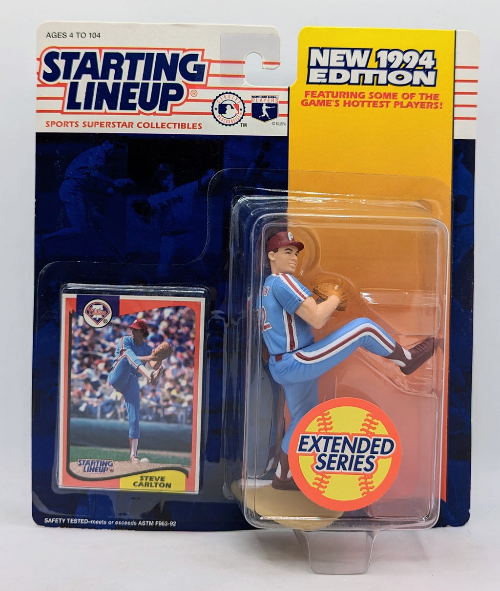 1994 Kenner Starting Lineup Steve Carlton Philadelphia Phillies Figure