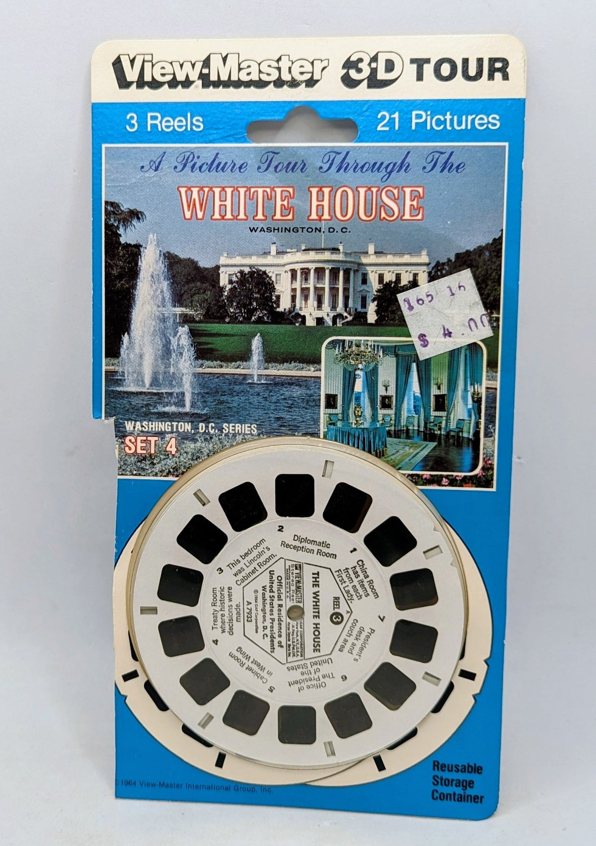 1991 View Master 3D Tour Washington D.C. The White House