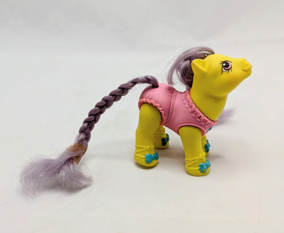 1990 Hasbro MLP My Little Pony G1 Baby Toe Dancer Baby Ballerina Pony image 2