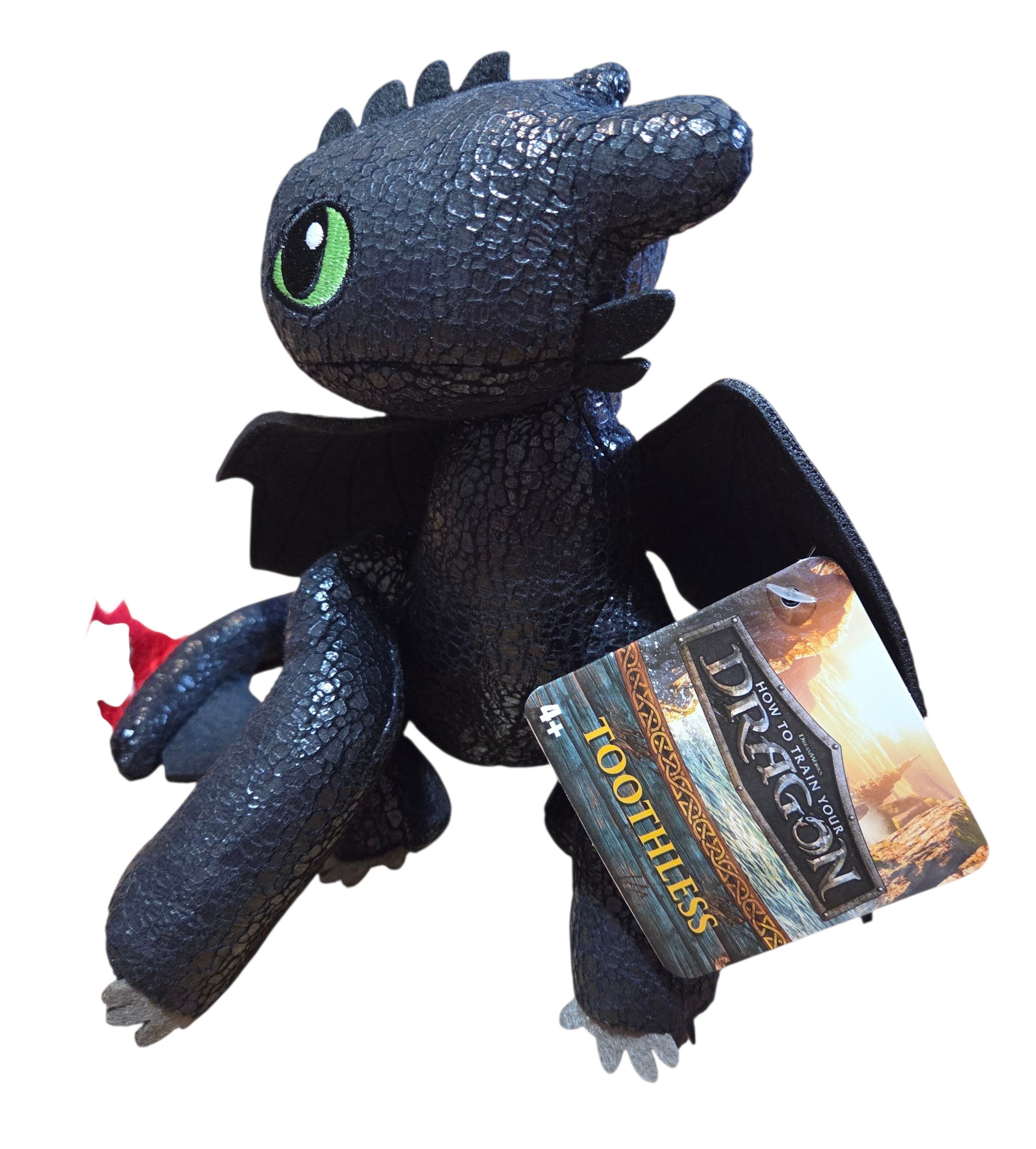 DreamWorks Dragons How to Train Your Dragon Toothless Plush 8” image 3