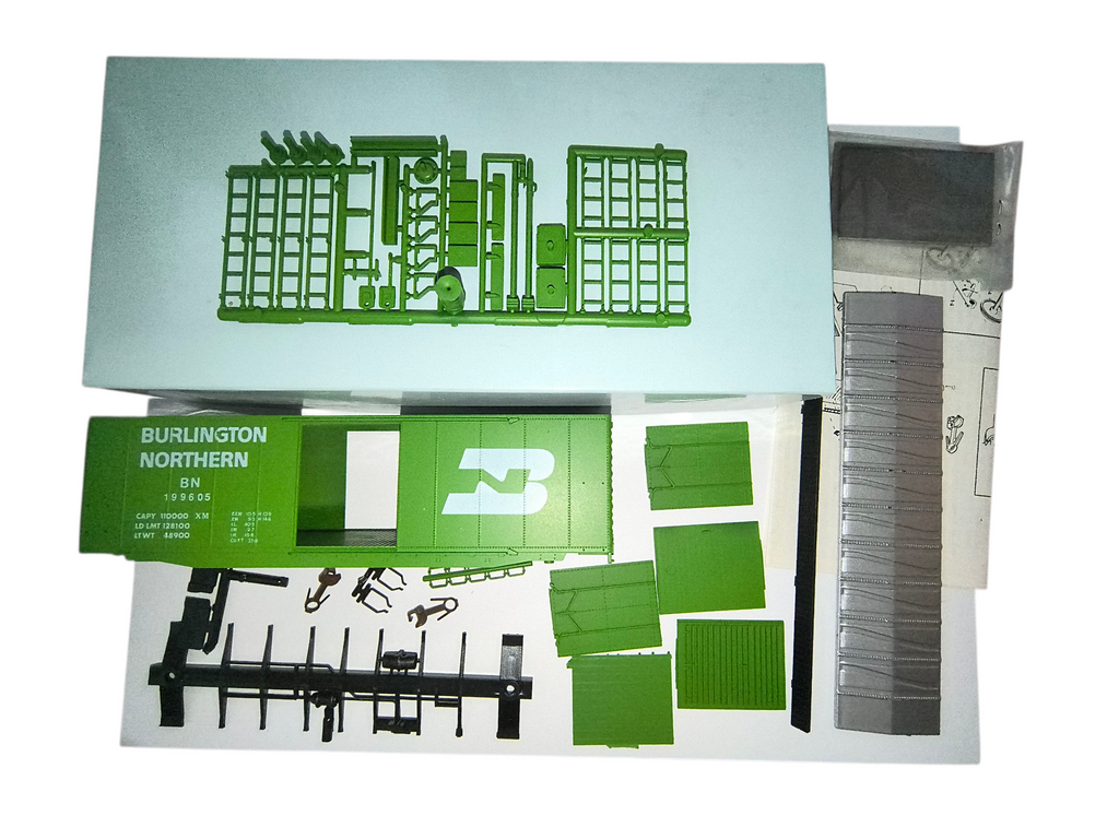 Front Range Burlington Northern ACF 40' Rivet 4073 HO Scale