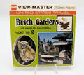 1975 GAF View-Master Busch Gardens Los Angeles California Packet #2 3 Reel Pack