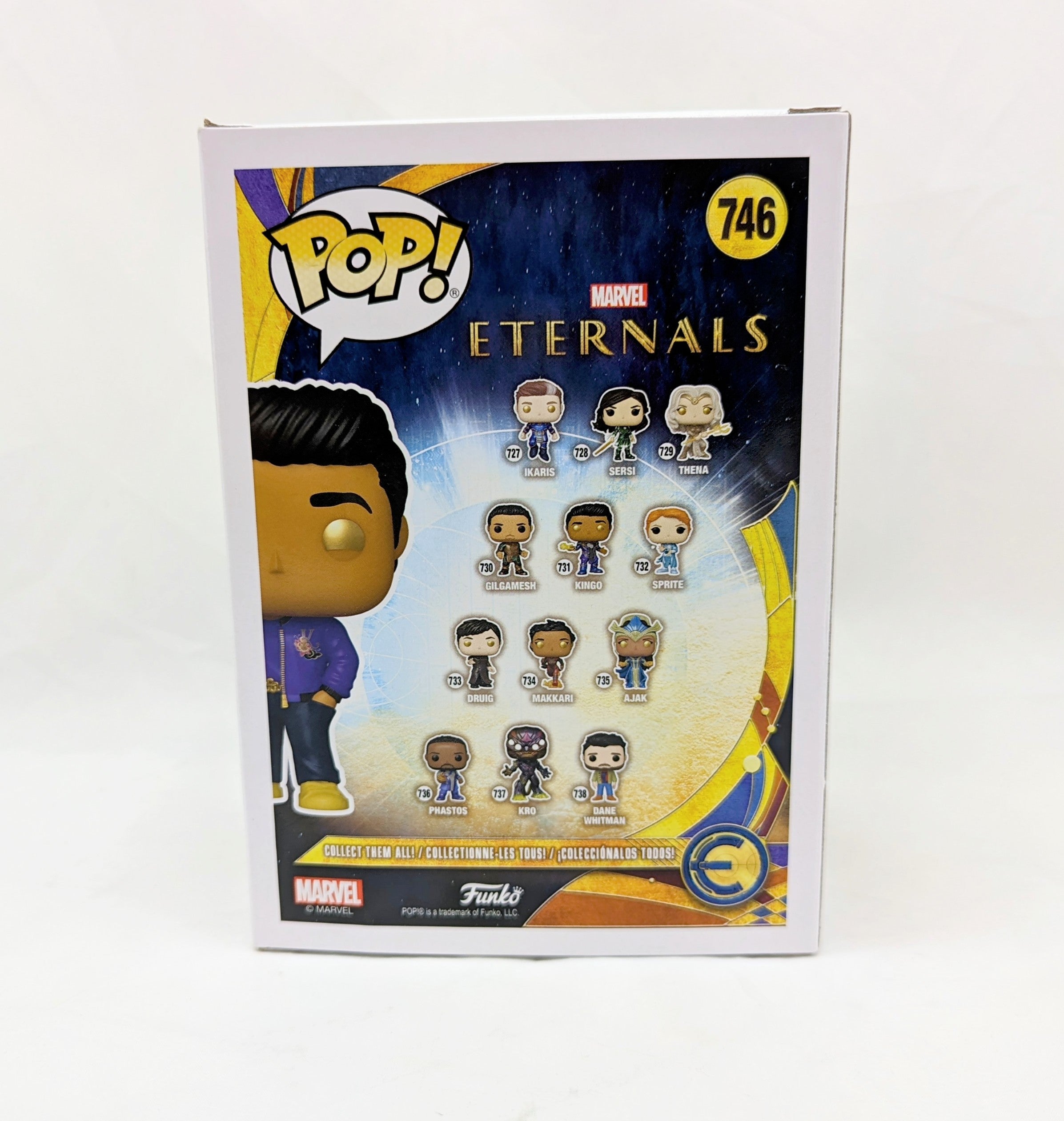Funko Pop! Exlusive Marvel Collector Corps Eternals Kingo #746 image 2