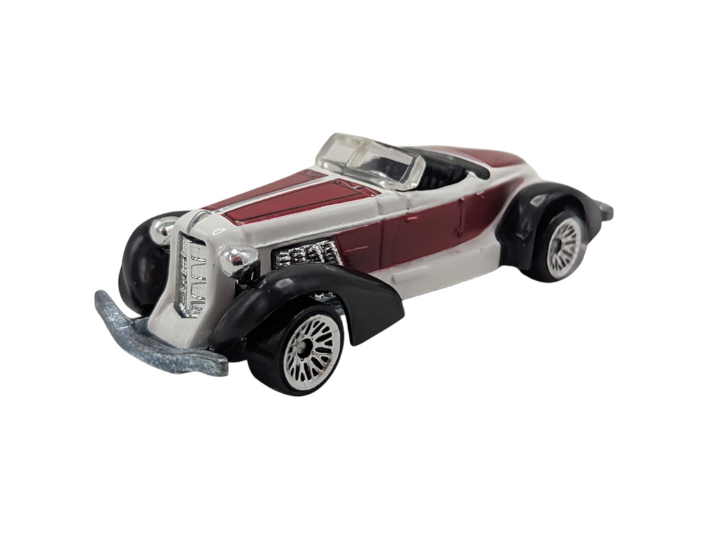 1978 Hot Wheels Auburn Roadster White & Red Diecast - Loose image 2