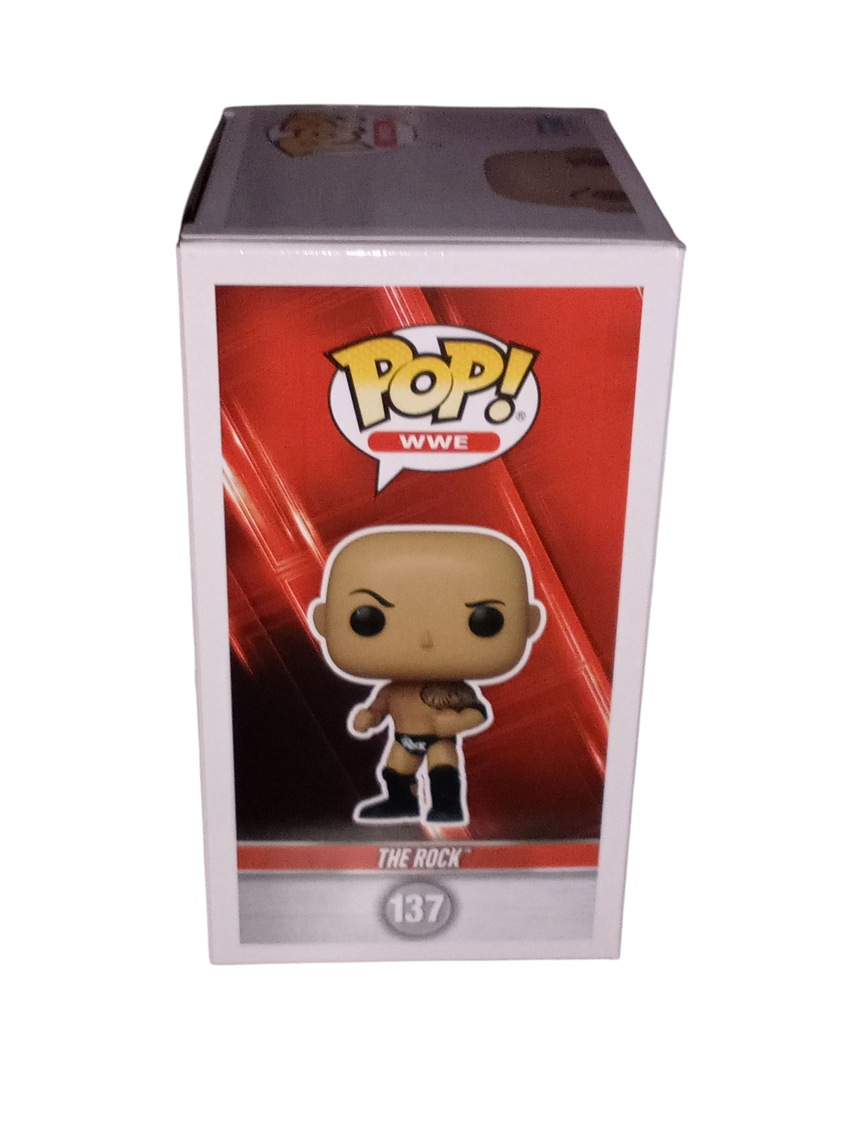 Funko Pop! WWE Wrestling The Rock #137 Dwayne The Rock Johnson Vinyl Figure image 4