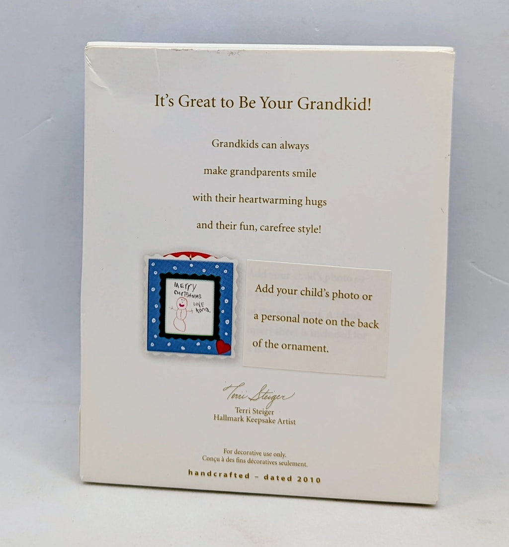 2010 Hallmark Keepsake Its Great To Be Your Grandkid image 2