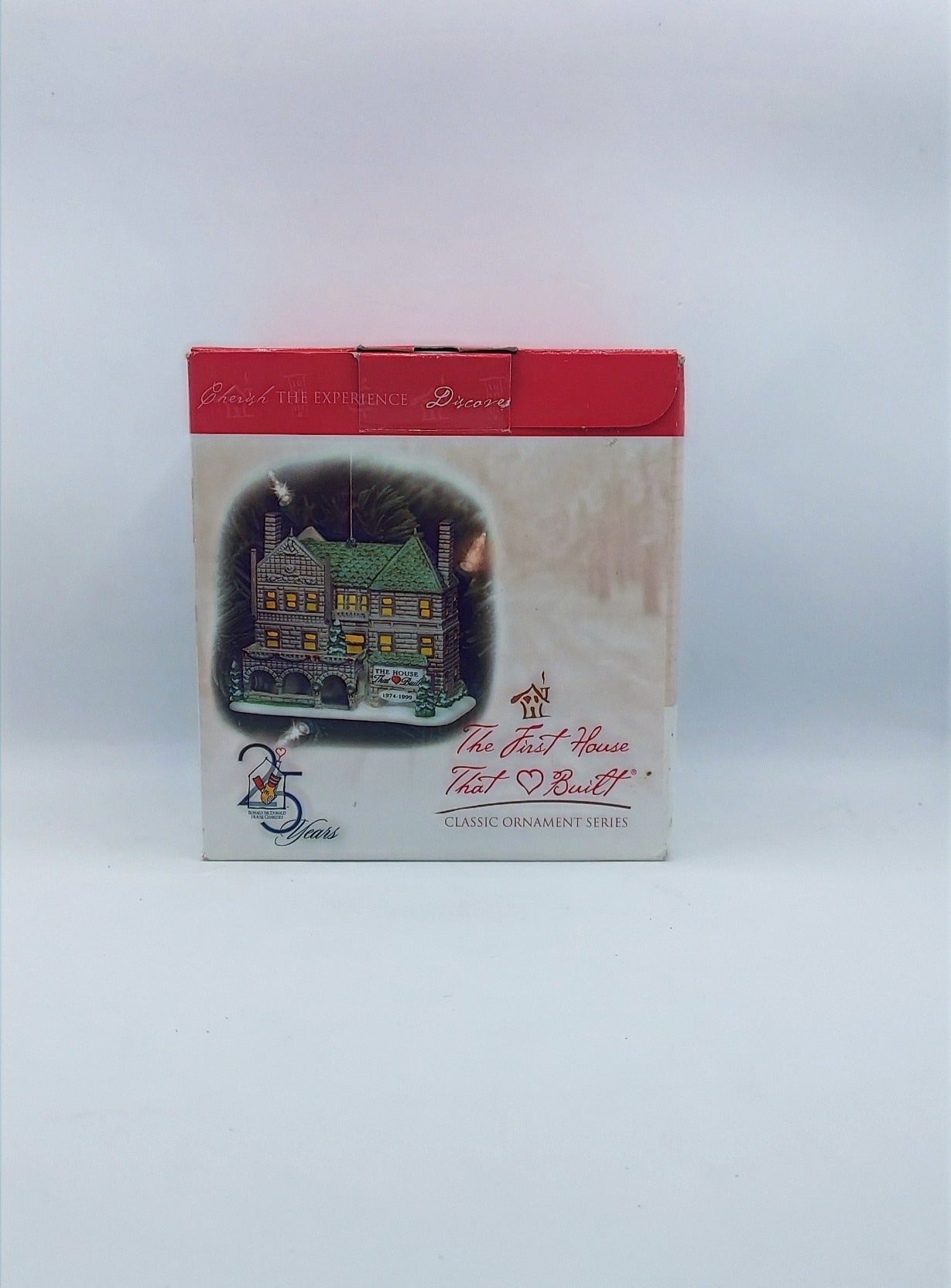 1999 Department 56 The First House That Love Built Ornament