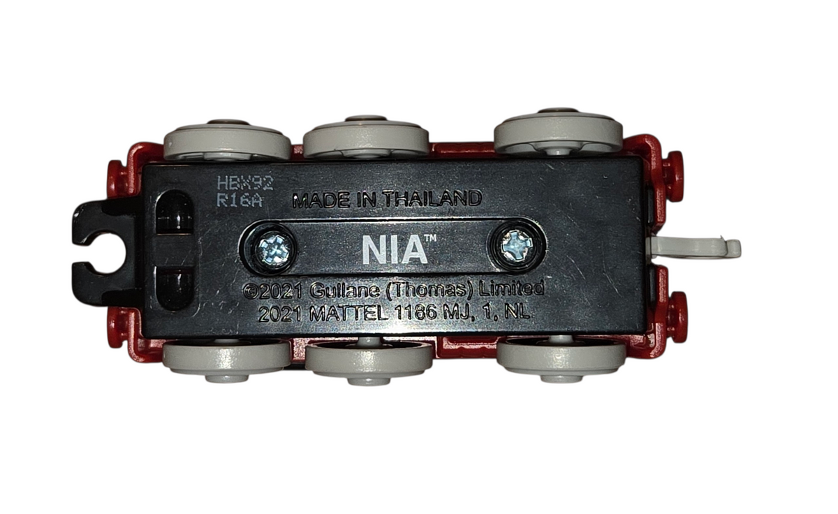 2021 Fisher Price Gullane Thomas & Friends Nia #18 Push Along Engine image 6