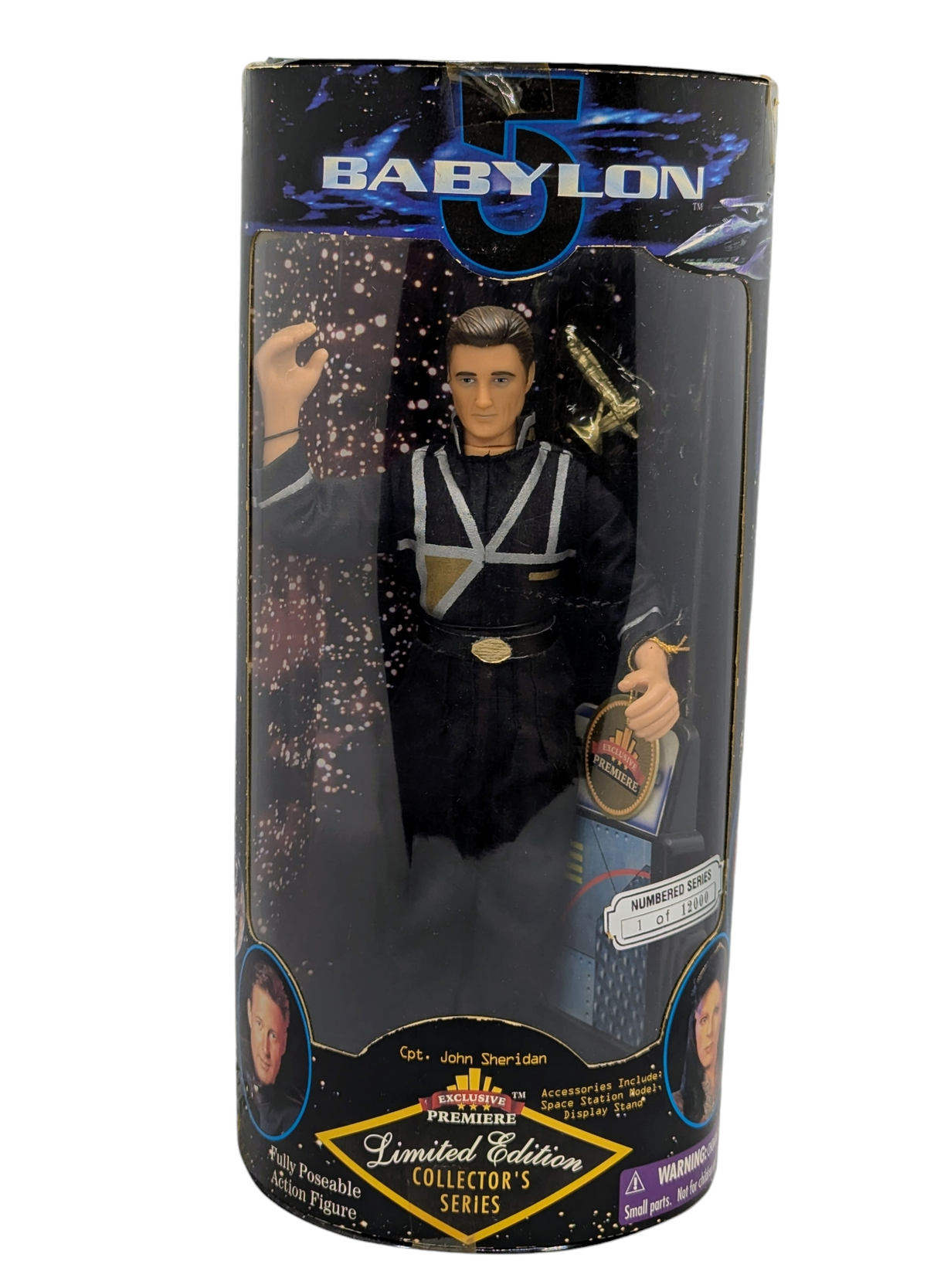 1997 Exclusive Premiere Babylon 5 Captain John Sheridan 9" Figure
