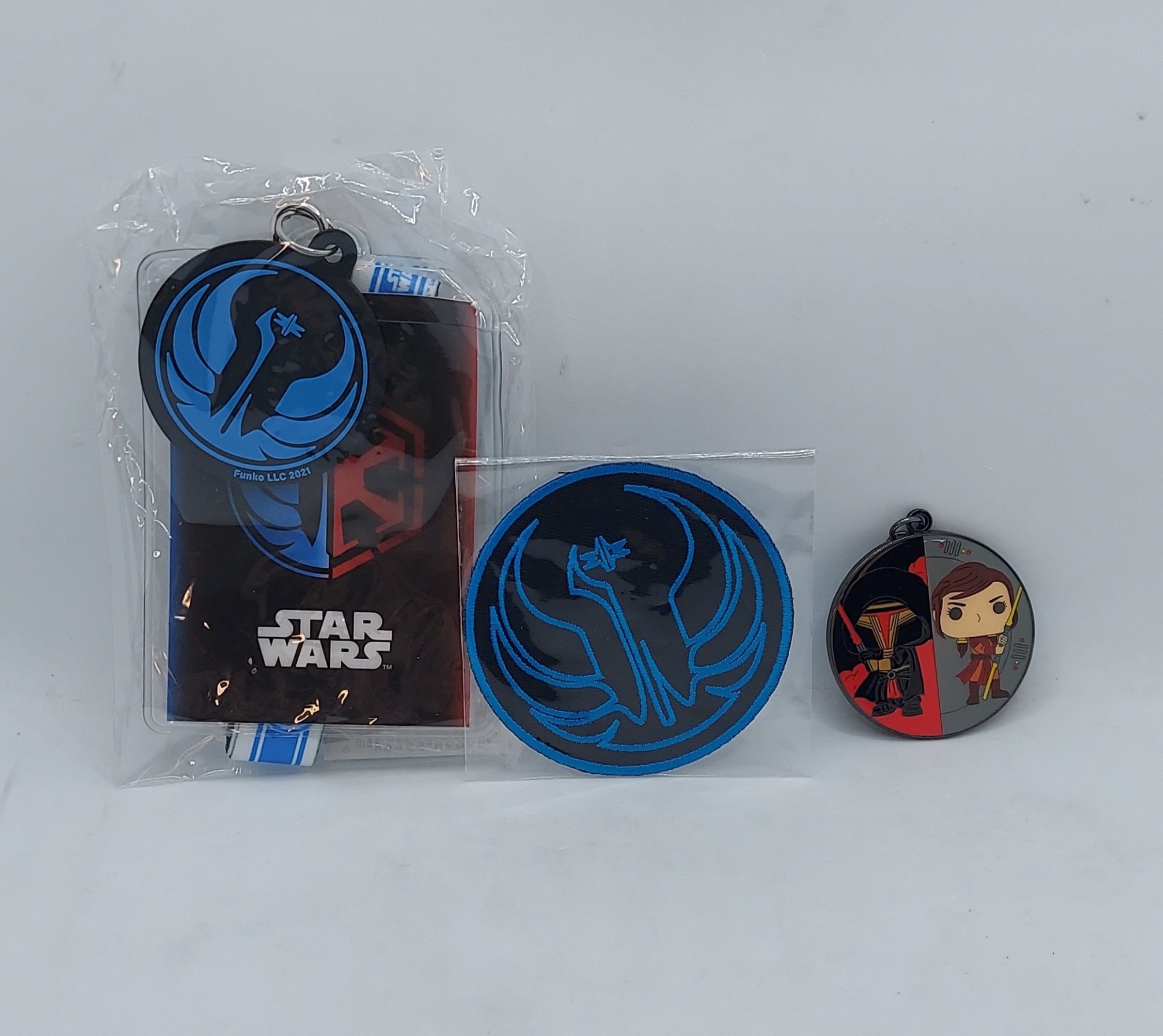 Exclusive Funko Star Wars Patch, Keychain & Lanyard Set