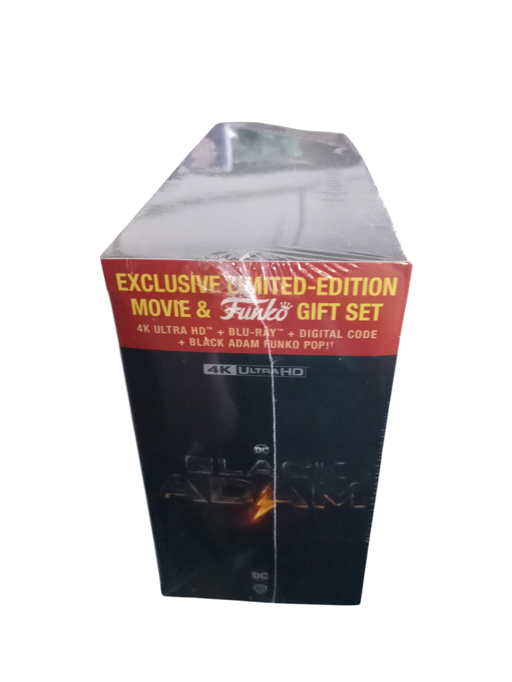 Black Adam DC Walmart Exclusive Limited Edition Bluray Movie & Funko Gift Set image 3