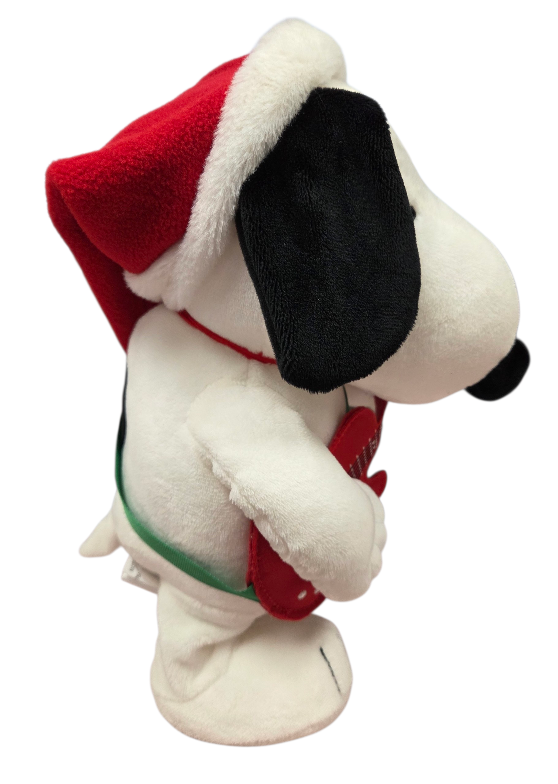 Hallmark Merry Rockin Christmas Snoopy 50th Anniversary Plush w/ Guitar 12" image 4