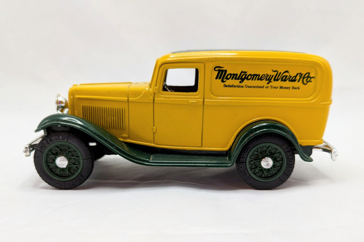 Vintage ERTL Montgomery Ward & Co 1932 Panel Delivery Truck Diecast Bank