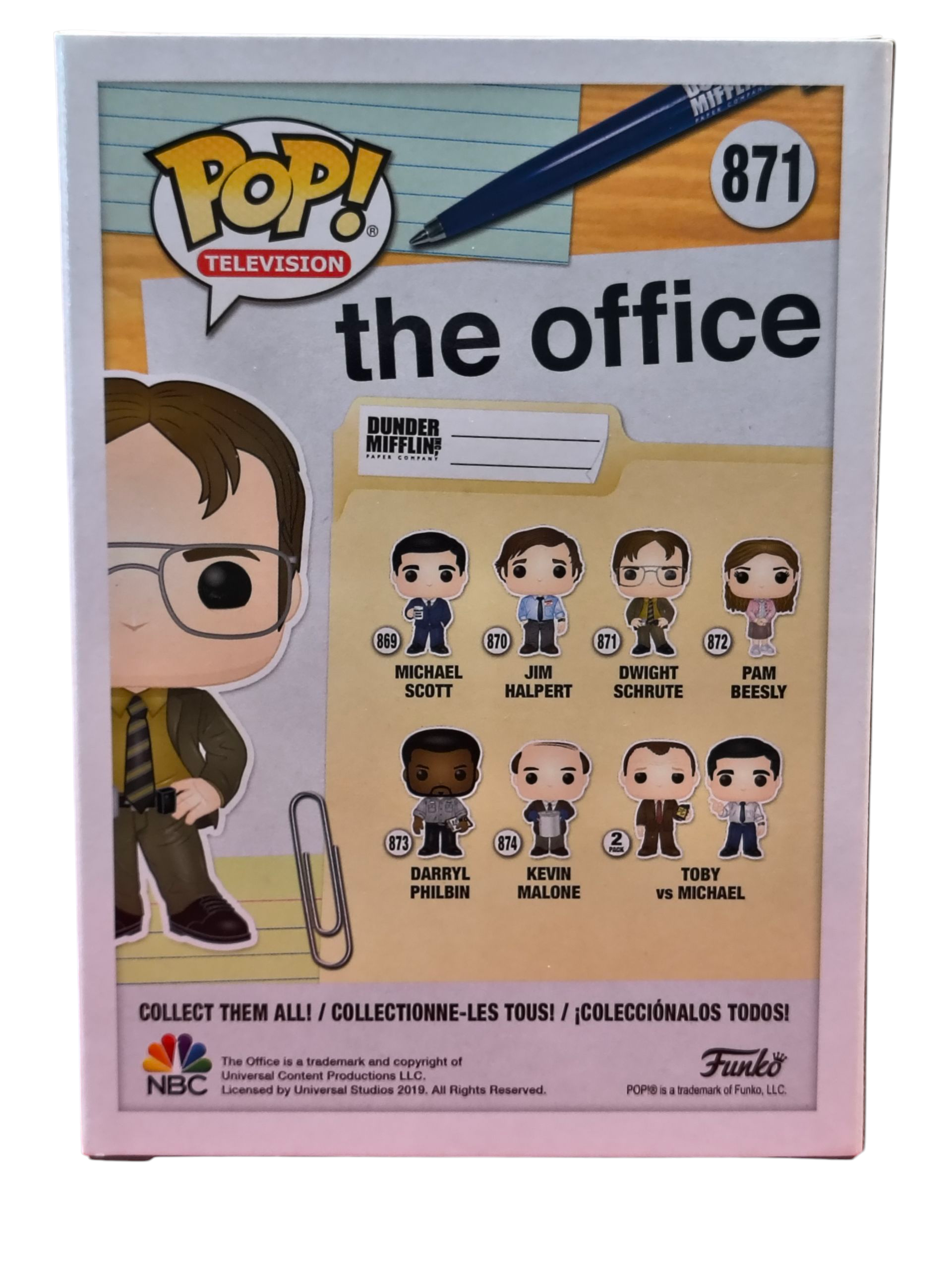 Funko Pop The Office Dwight Schrute 871 Target Exclusive - SC image 2
