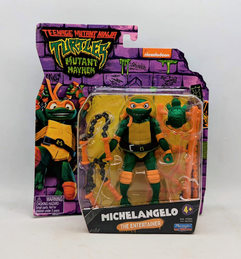 Playmates Teenage Mutant Ninja Turtles: Mutant Mayhem Michelangelo Action Figure