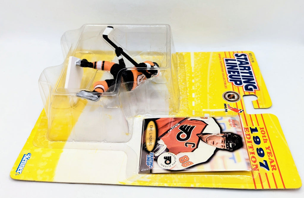 1997 Kenner Starting Lineup Eric Lindros Philadelphia Flyers Hockey Figure image 3