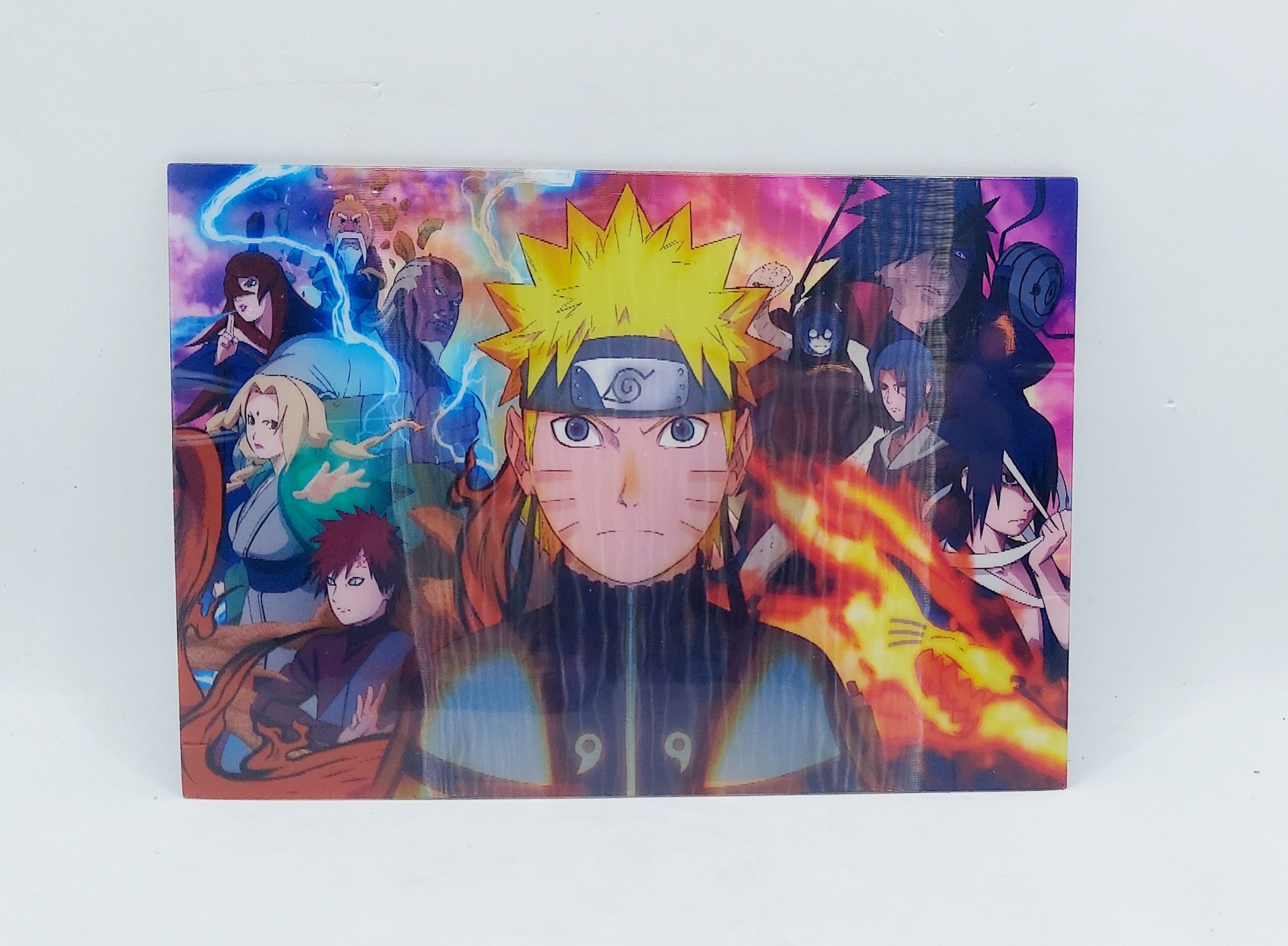 Culturefly Naruto Shippuden Lenticular Art Print 8" x 5.5"