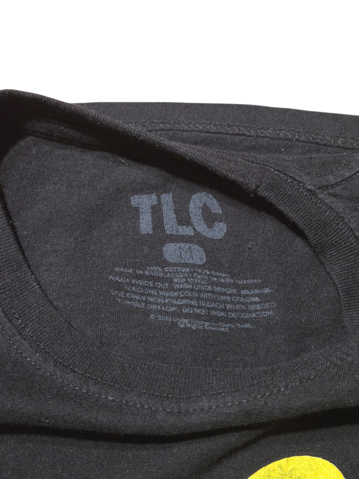 TLC No Scrubs Black 90s R&B Hip Hop Band Graphic Tee T-Shirt Size Medium image 3