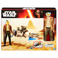 Star Wars The Force Awakens Speeder Bike With Poe Dameron Action Figure