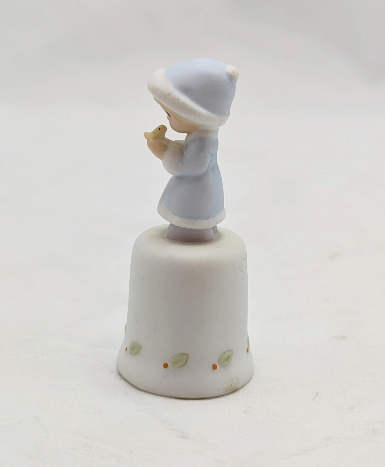 1991 Precious Moments May Your Christmas Be Merry Thimble 524190 image 2