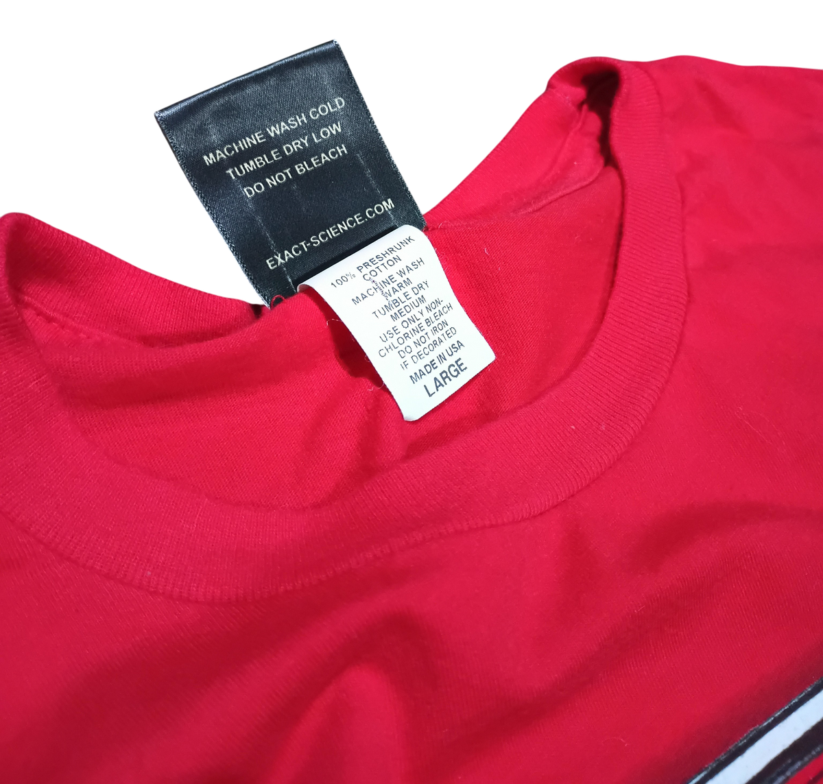 Y2K Exact Science Dangerous MC Robot DJ Boombox Red Large T-Shirt image 4