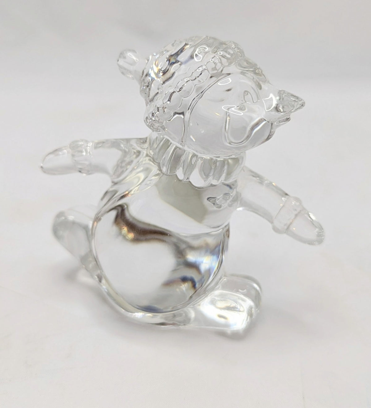 Vintage Princess House 24% Lead Crystal Rocking Perry Penguin Figurine