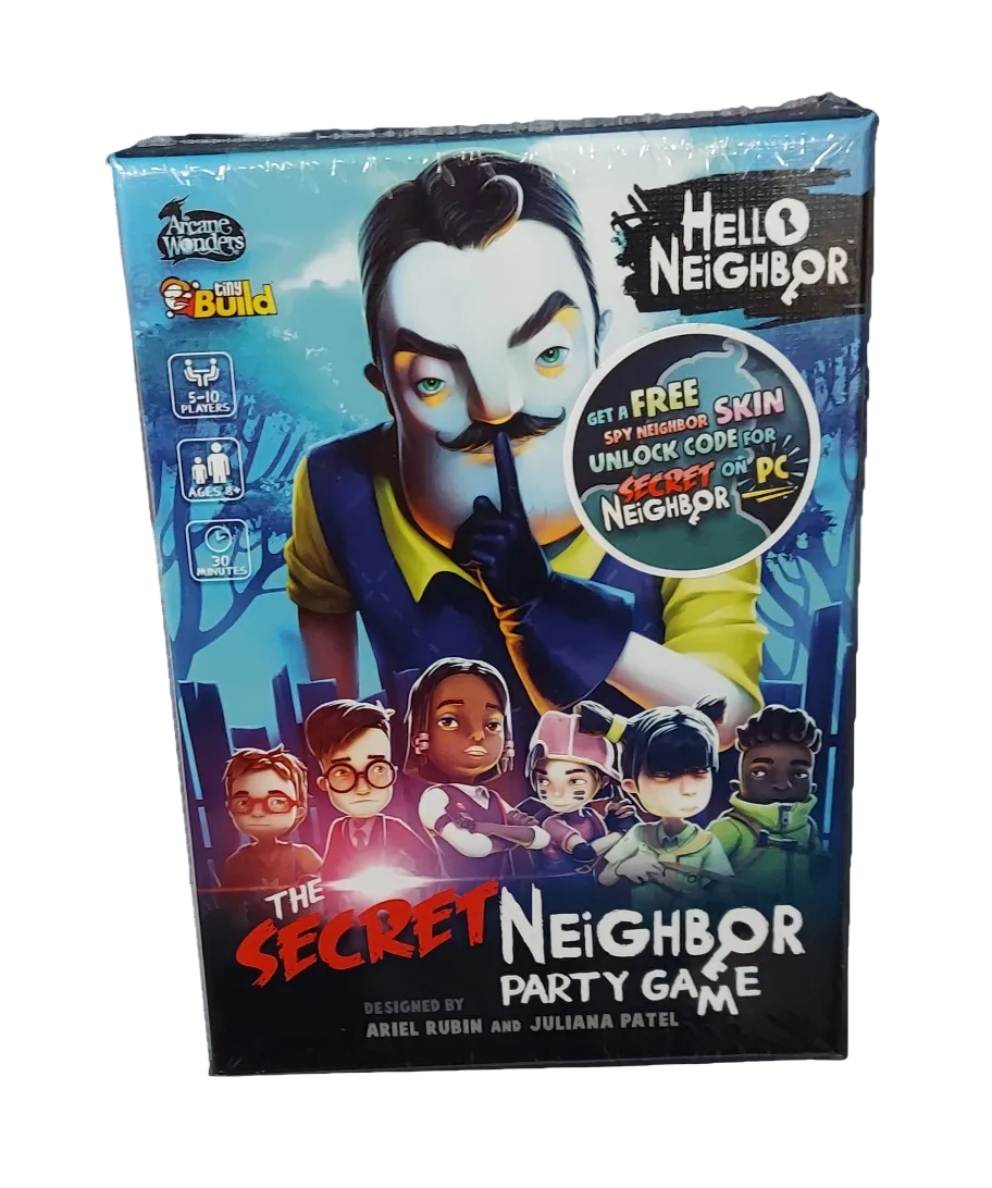 Arcane Wonders Hello Neighbor The Secret Neighbor Party Game