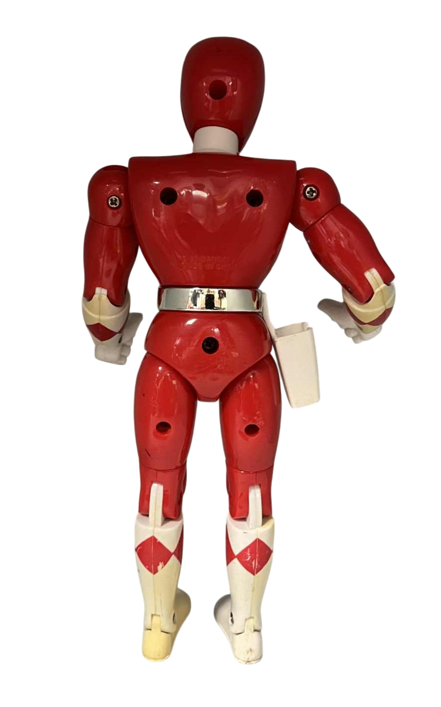 1993 Bandai Mighty Morphin Power Rangers Red Ranger Jason 8” Action Figure image 2