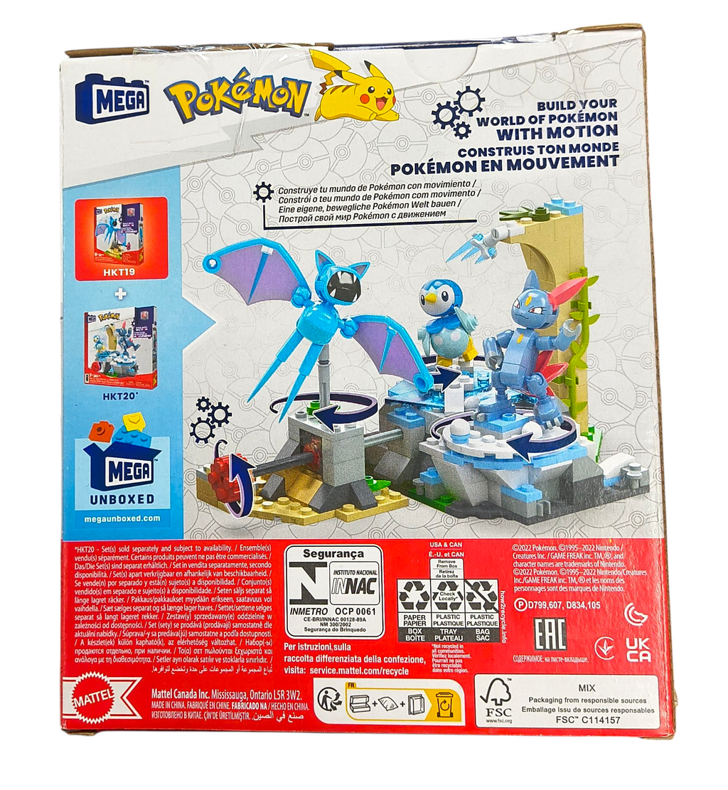Mega Construx: Pokémon Zubat's Midnight Flight #HKT19 61Pcs image 2